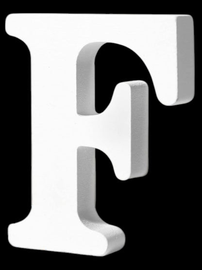 5" Unfinished Kraft Letter/Number - Winner Party