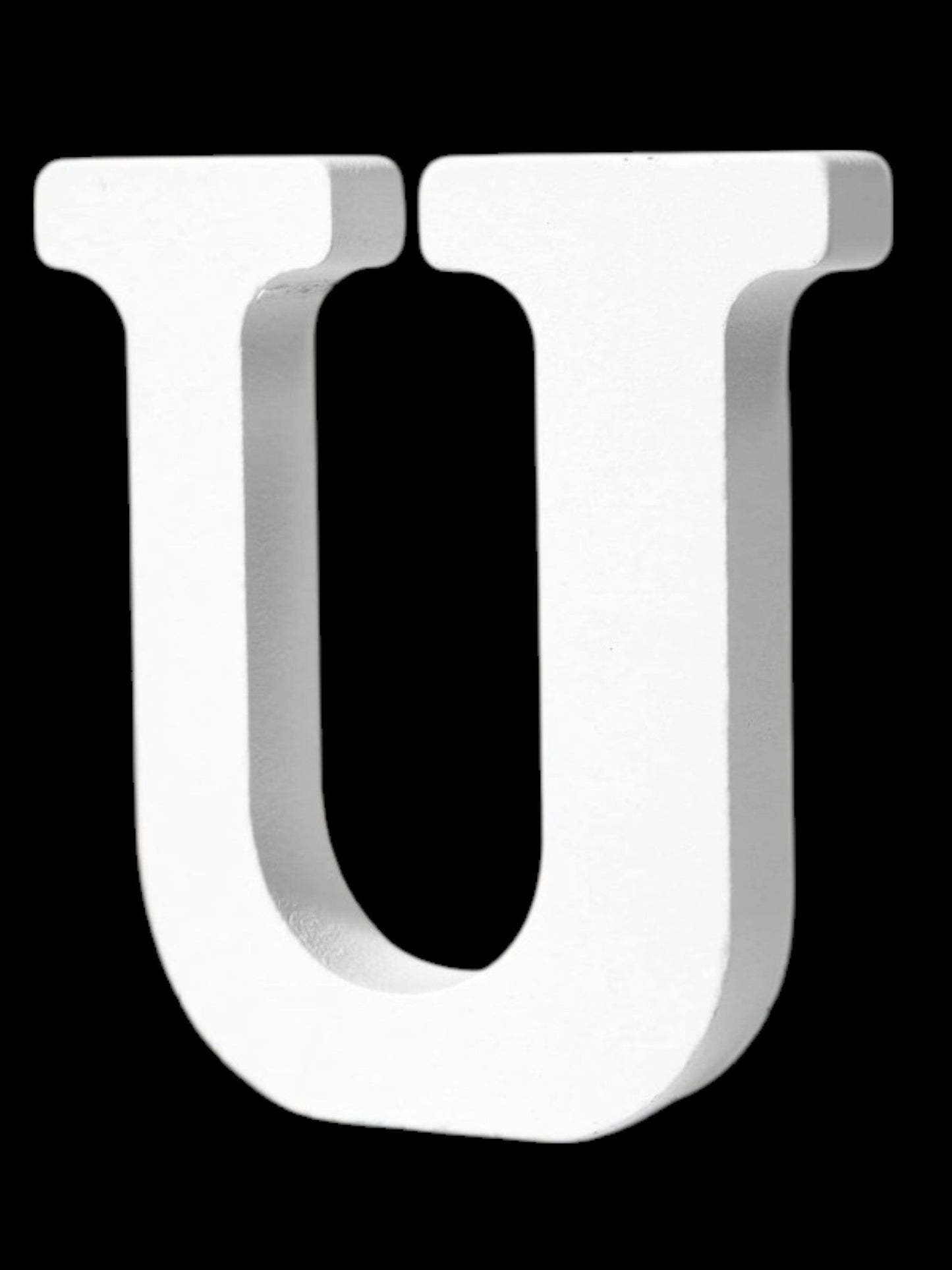 5" Unfinished Kraft Letter/Number - Winner Party