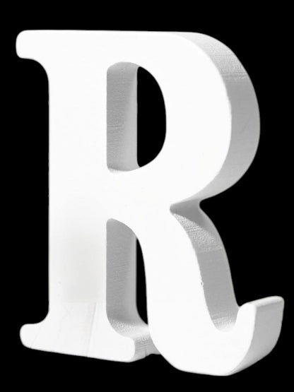 5" Unfinished Kraft Letter/Number - Winner Party
