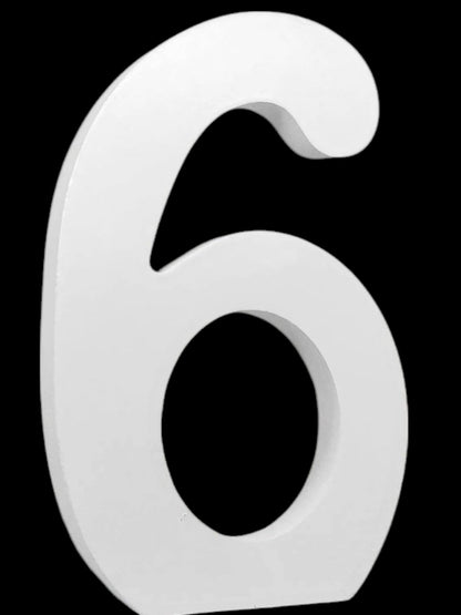 5" Unfinished Kraft Letter/Number - Winner Party