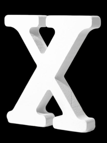 7" Unfinished Kraft Letter/Number