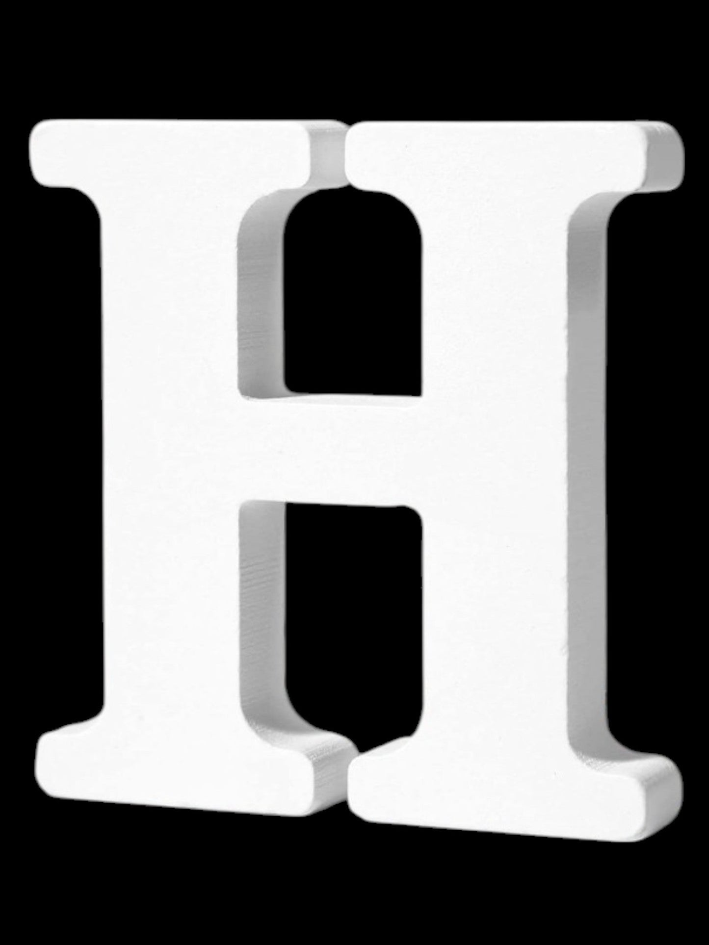 5" Unfinished Kraft Letter/Number - Winner Party