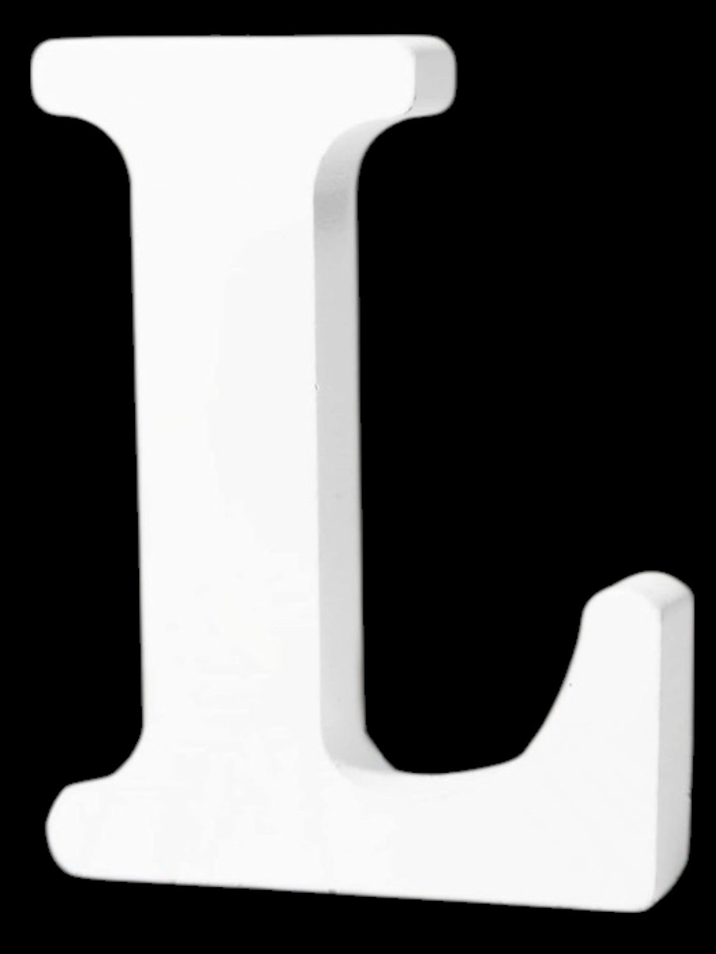 5" Unfinished Kraft Letter/Number - Winner Party