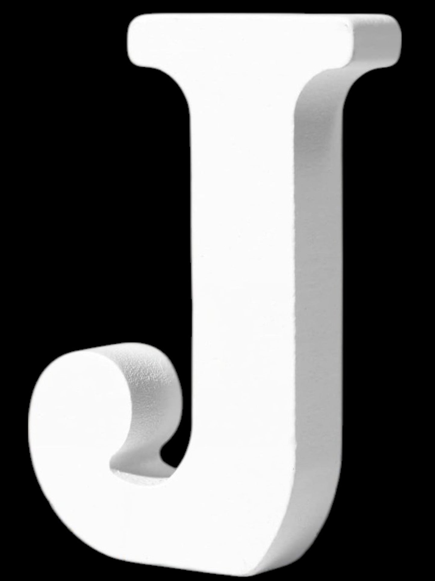 7" Unfinished Kraft Letter/Number