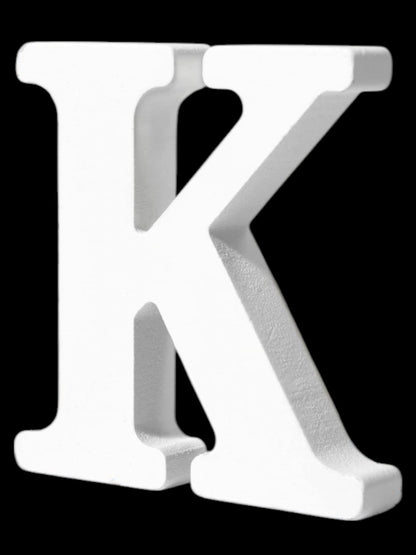 5" Unfinished Kraft Letter/Number - Winner Party