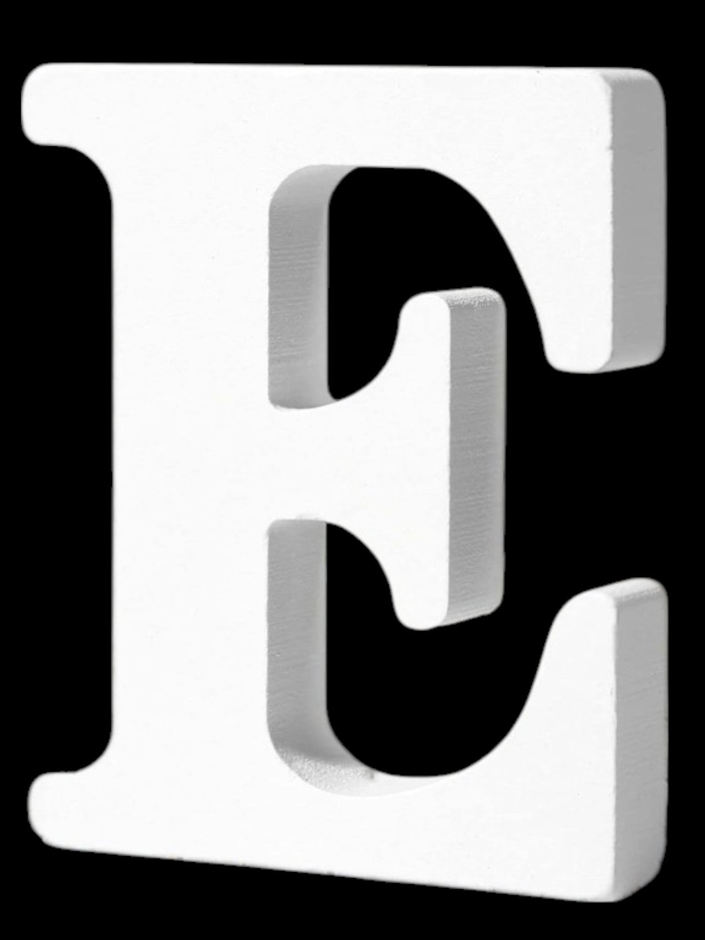 7" Unfinished Kraft Letter/Number