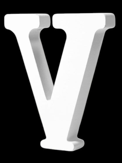 7" Unfinished Kraft Letter/Number