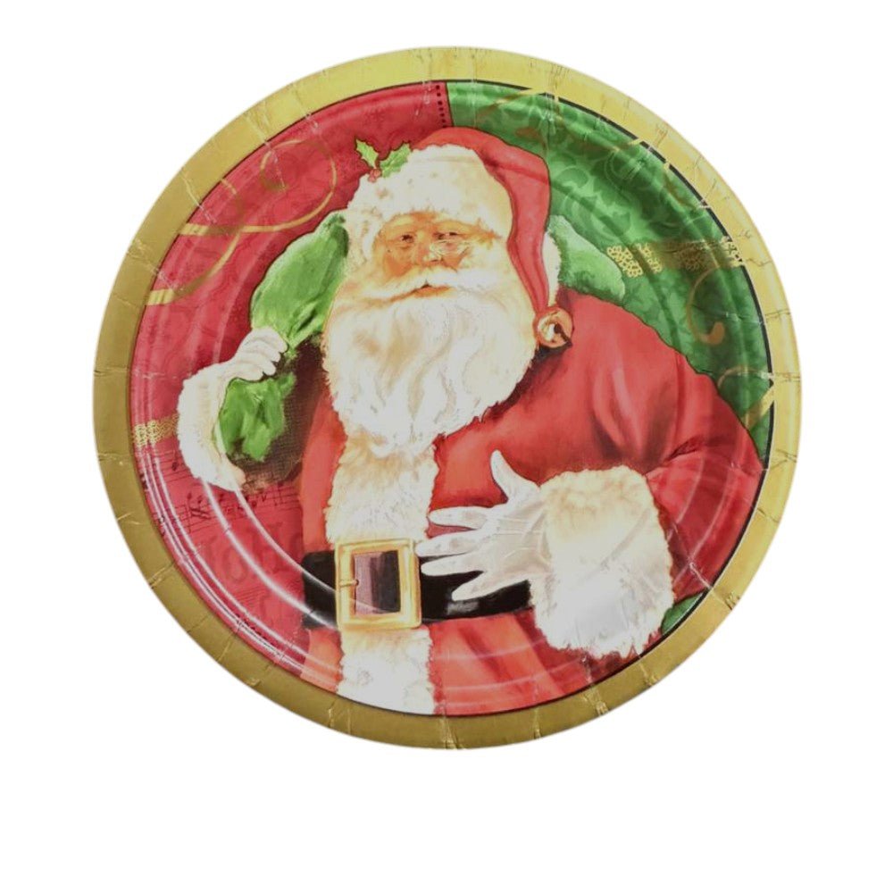10.25" Paper Plates - Magic of Christmas (18ct) - Amscan