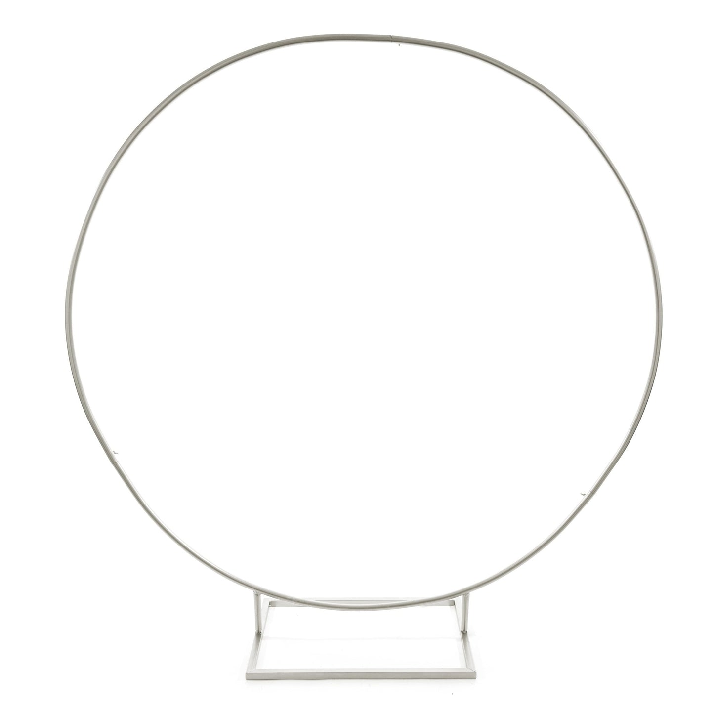 84" Circle Backdrop Stand - Silver - Portofino
