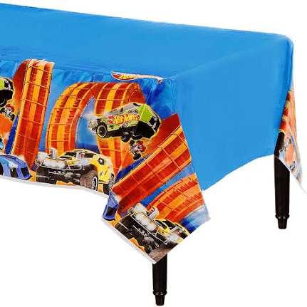 96" Table Cover - Hot Wheels Wild Racerª - Amscan