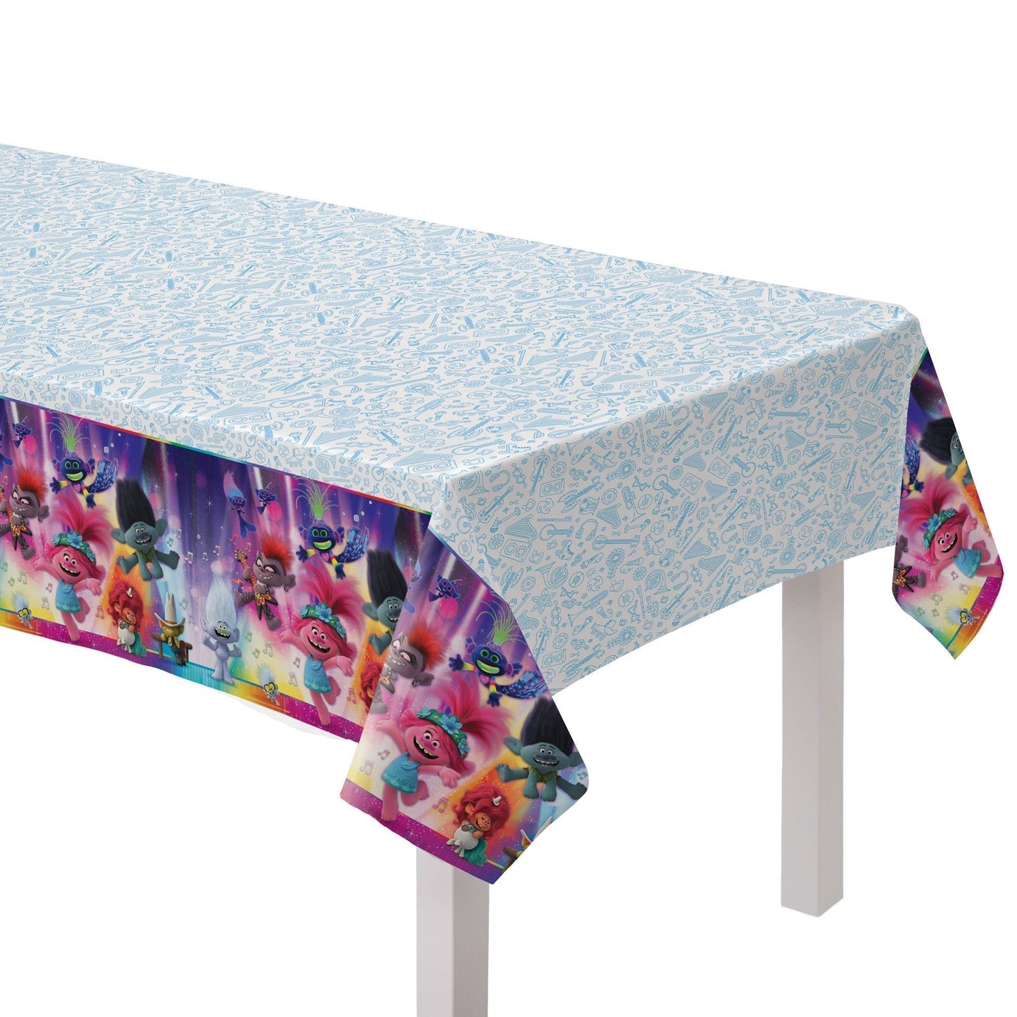 96" Table Cover - Trolls World Tour - Amscan