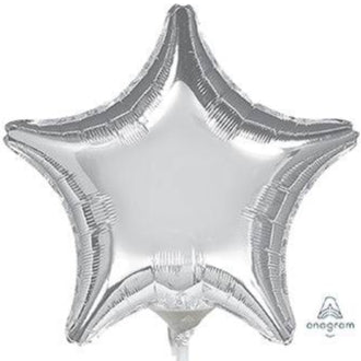 9" Star - Silver (100ct) - Anagram