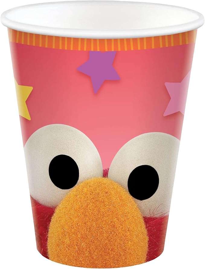 9oz Paper Cups - Everyday Sesame (8ct) - Amscan