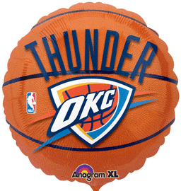 Oklahoma City Thunder NBA Basketball 18″ Balloon