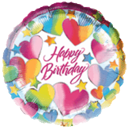 Sparkle Hearts 18″ Balloon
