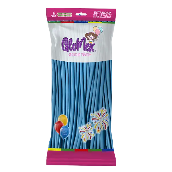 Baby Blue / Light Blue 260G Latex Balloons