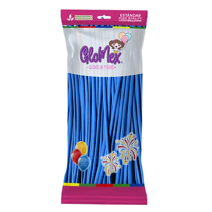 Blue 260G Latex Balloons