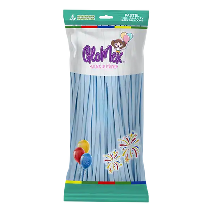 Pastel Blue 260G Latex Balloons