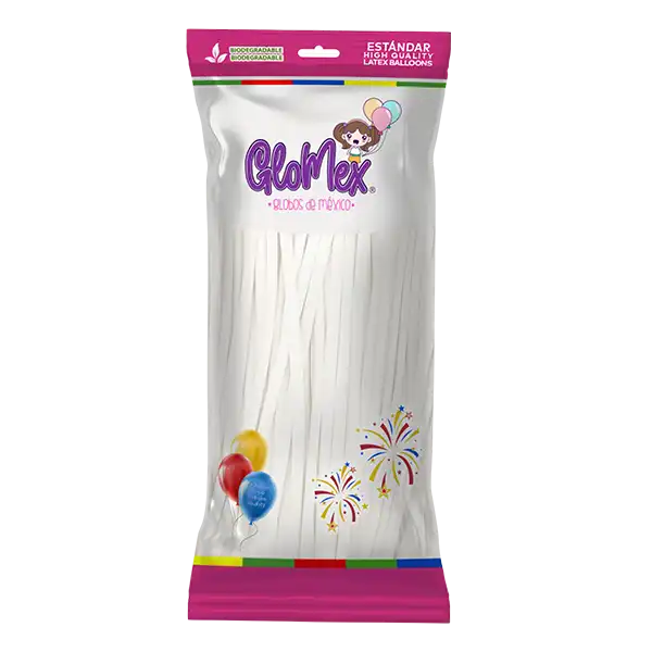 White 260G Latex Balloons