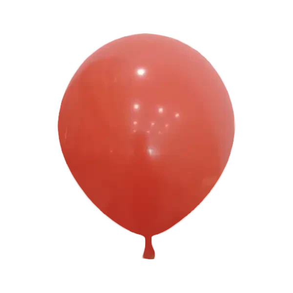 Coral Red 5″ Latex Balloons