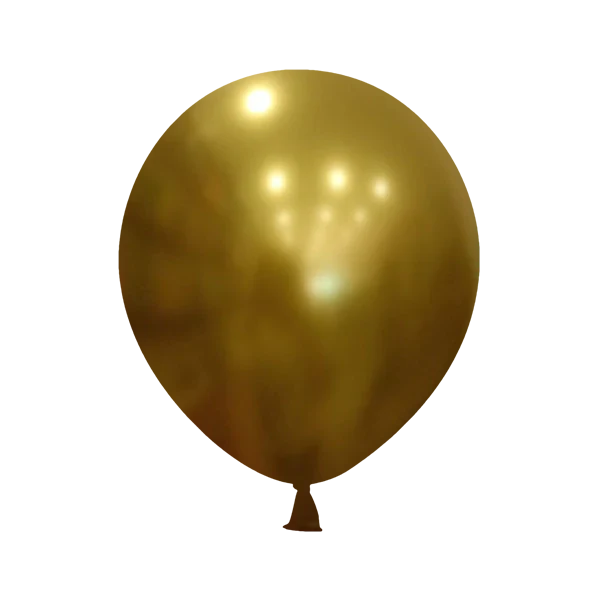 12" Chrome Gold Latex (100ct) - GloMex