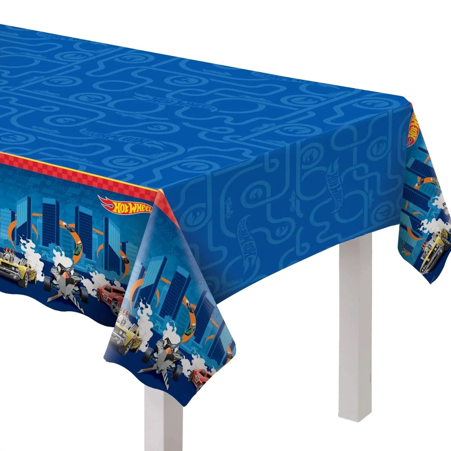 96" Table Cover - Hot Wheels - Amscan