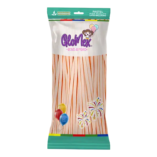 Pastel Orange 260G Latex Balloons