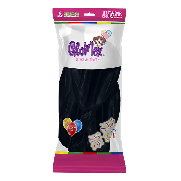 Black 36″ Latex Balloons