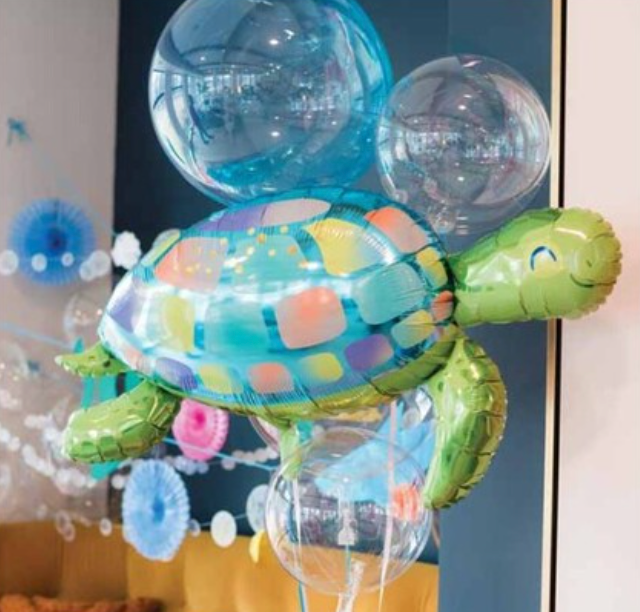 Under the Sea Turtle 38″ Balloon