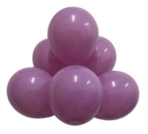 T Purple / Matte Purple 5″ Latex Balloons