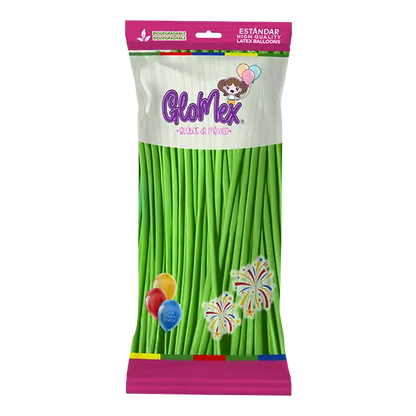 Light Green / Lime Green 260G Latex Balloons