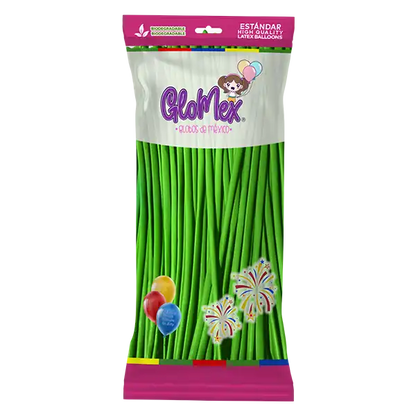 Green 260G Latex Balloons