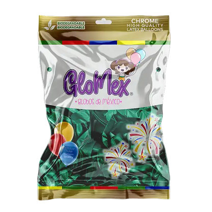 Chrome Green 12″ Latex Balloons