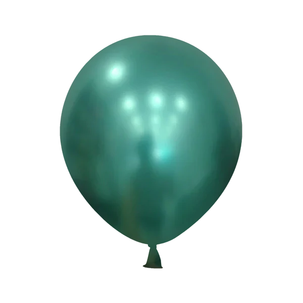 Chrome Green 12″ Latex Balloons