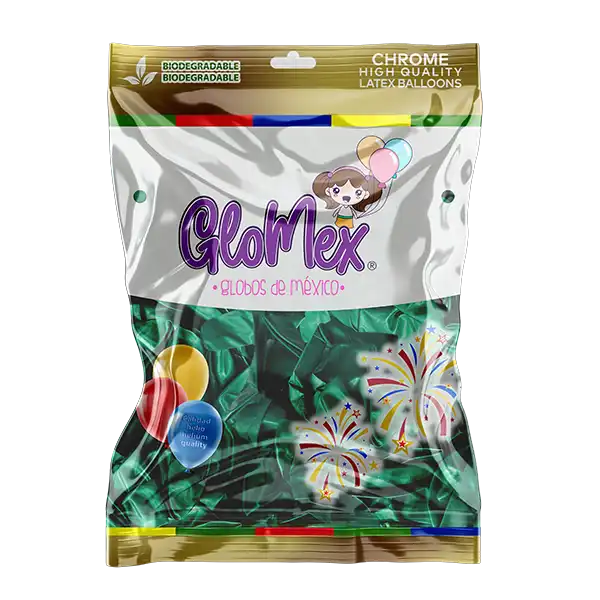 Chrome Green 5″ Latex Balloons