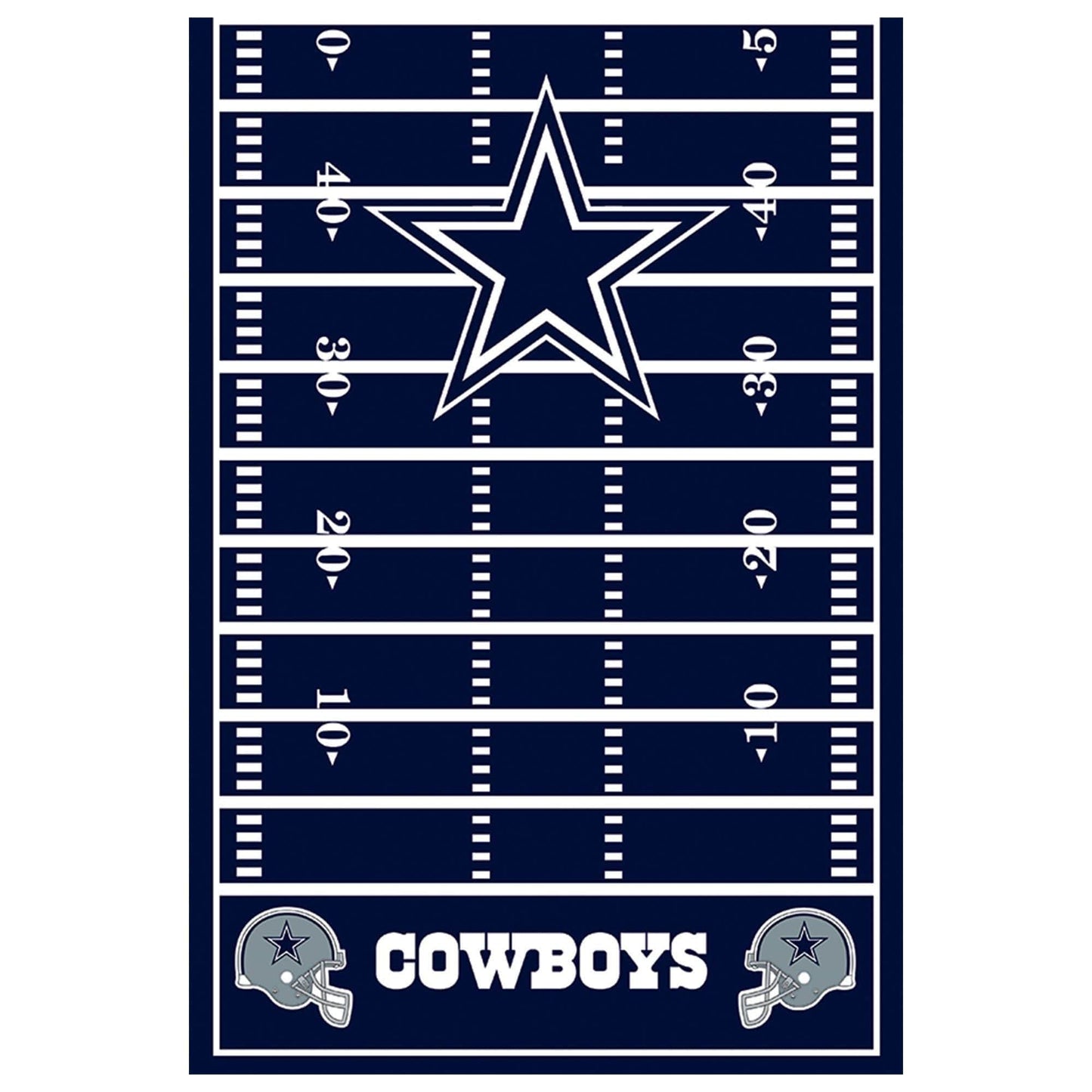 Amscan Dallas Cowboys Football Tablecover