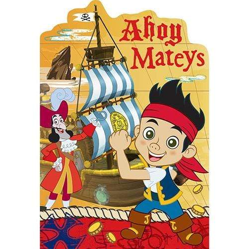 Amscan Jake and The Neverland Pirates Invitations (8 count)