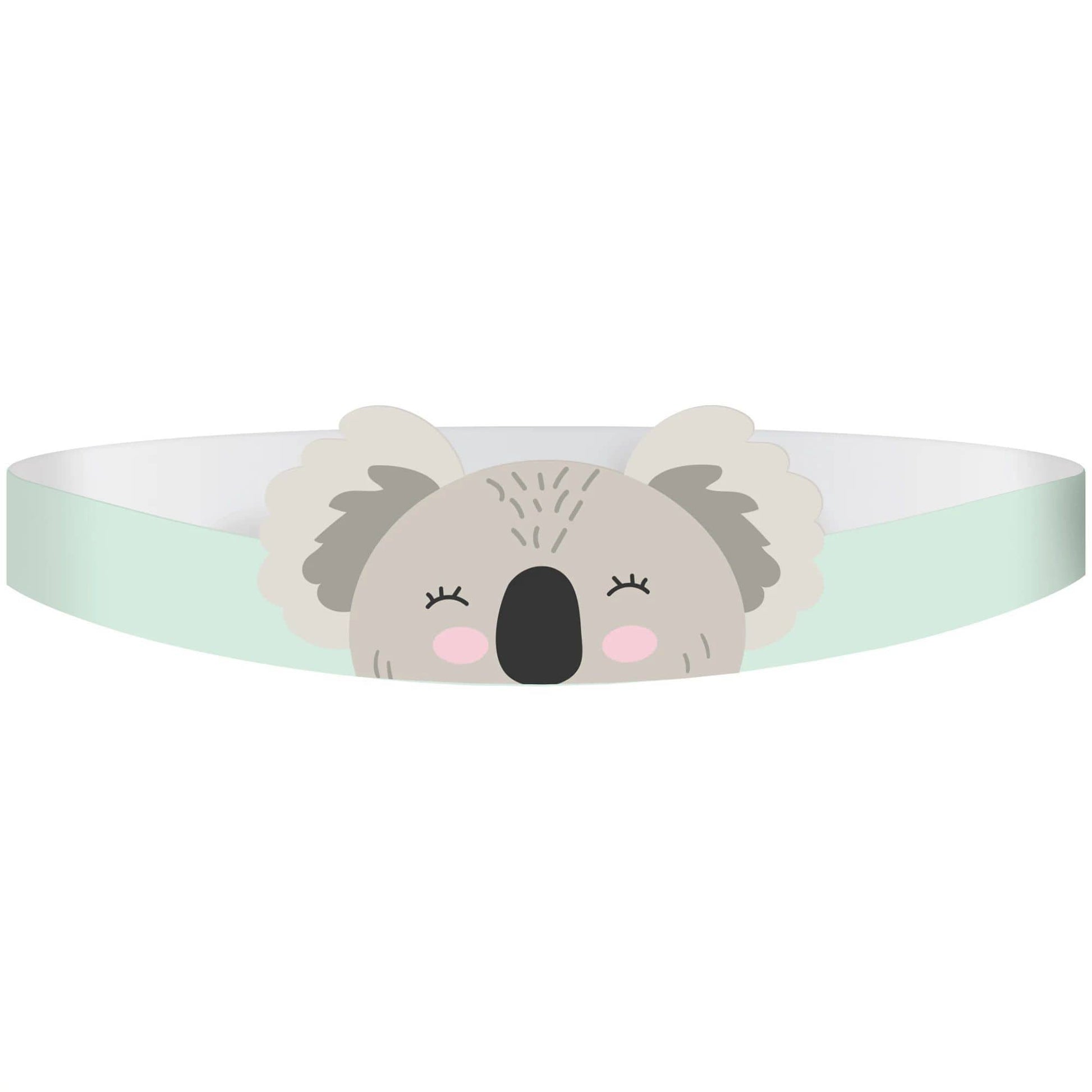Amscan Koala Mini Paper Tiaras (8 count)
