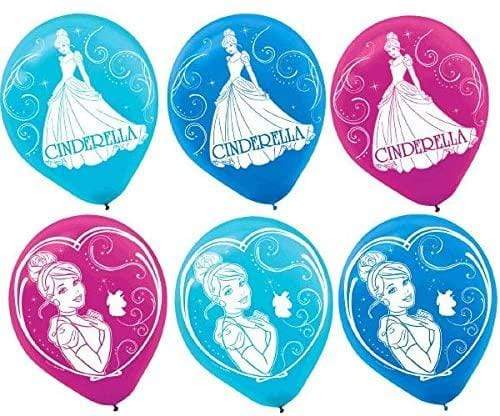 Amscan Latex Cinderella 12″ Latex Balloons (6 count)