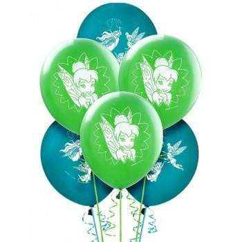 Amscan Latex Tinker Bell & Disney Fairy Friends 12″ Latex Balloons (6)