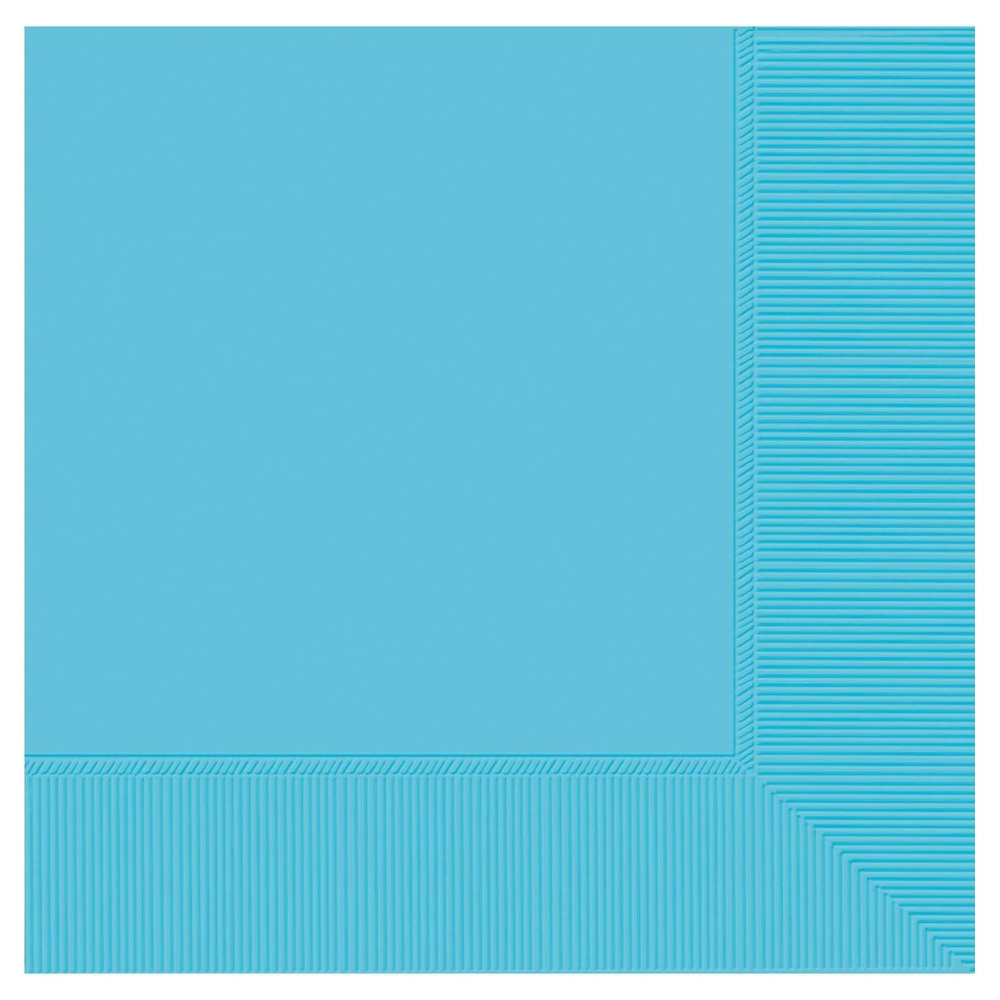 Amscan Party Supplies Caribbean Blue Napkins         (50 count)
