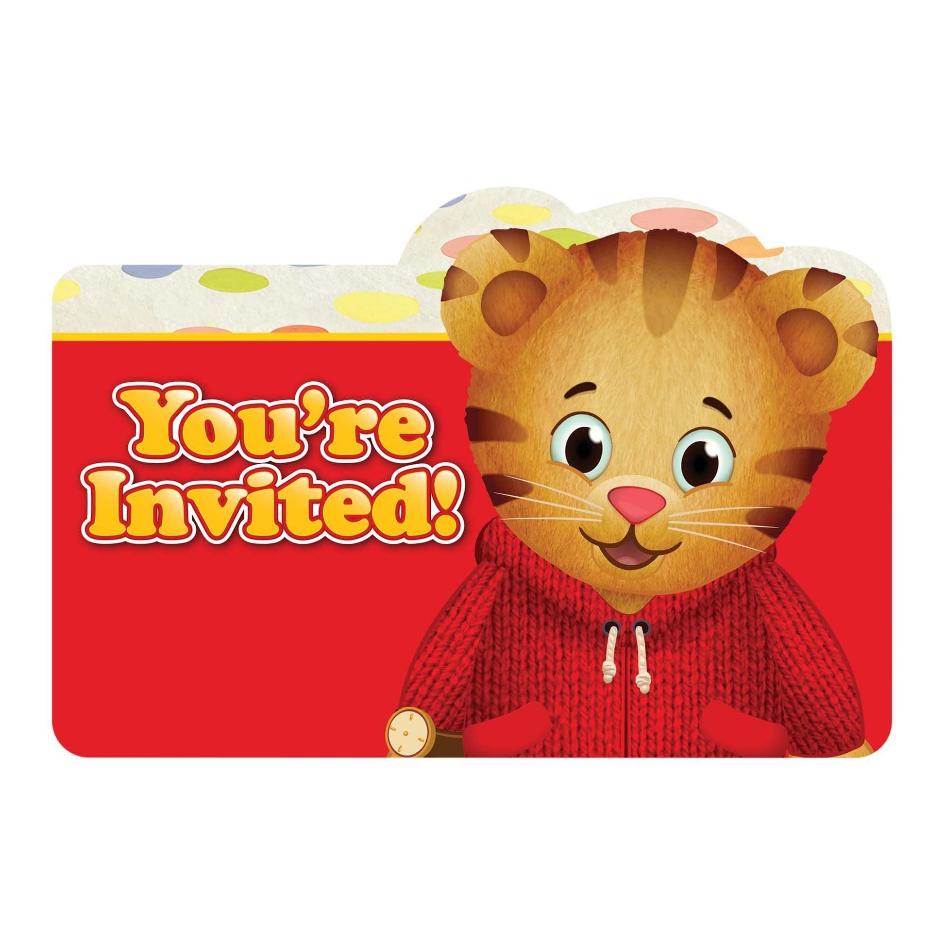 Amscan Party Supplies Daniel Tiger Invitations  (8 count)