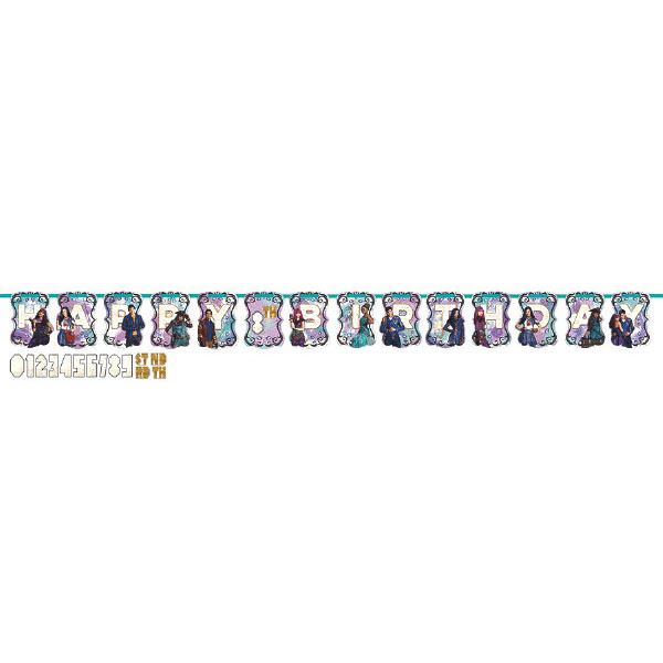Amscan Party Supplies Descendants 2 Banner