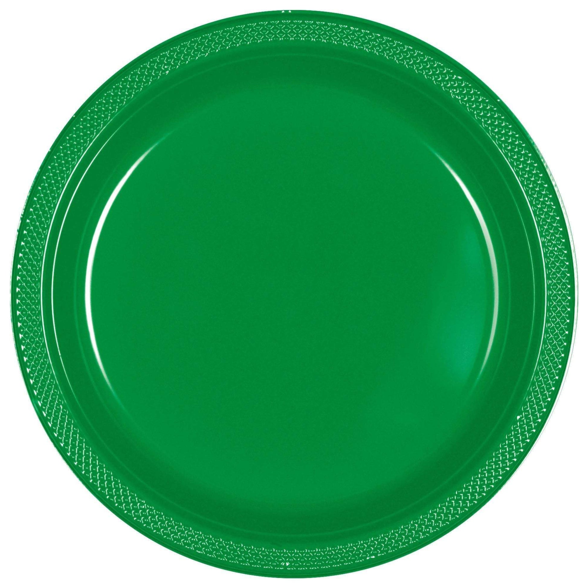 Amscan Party Supplies Festive Green 9in Plates 20ct 9″ (20 count)