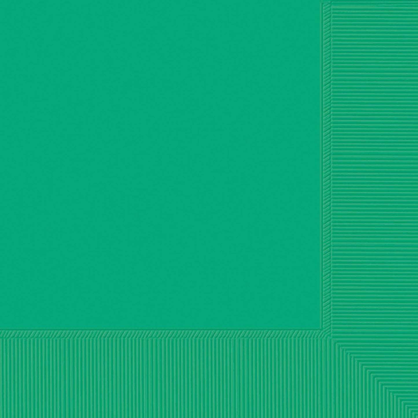Amscan Party Supplies Festive Green Beverage Napkins 2Ply 50ct (50 count)