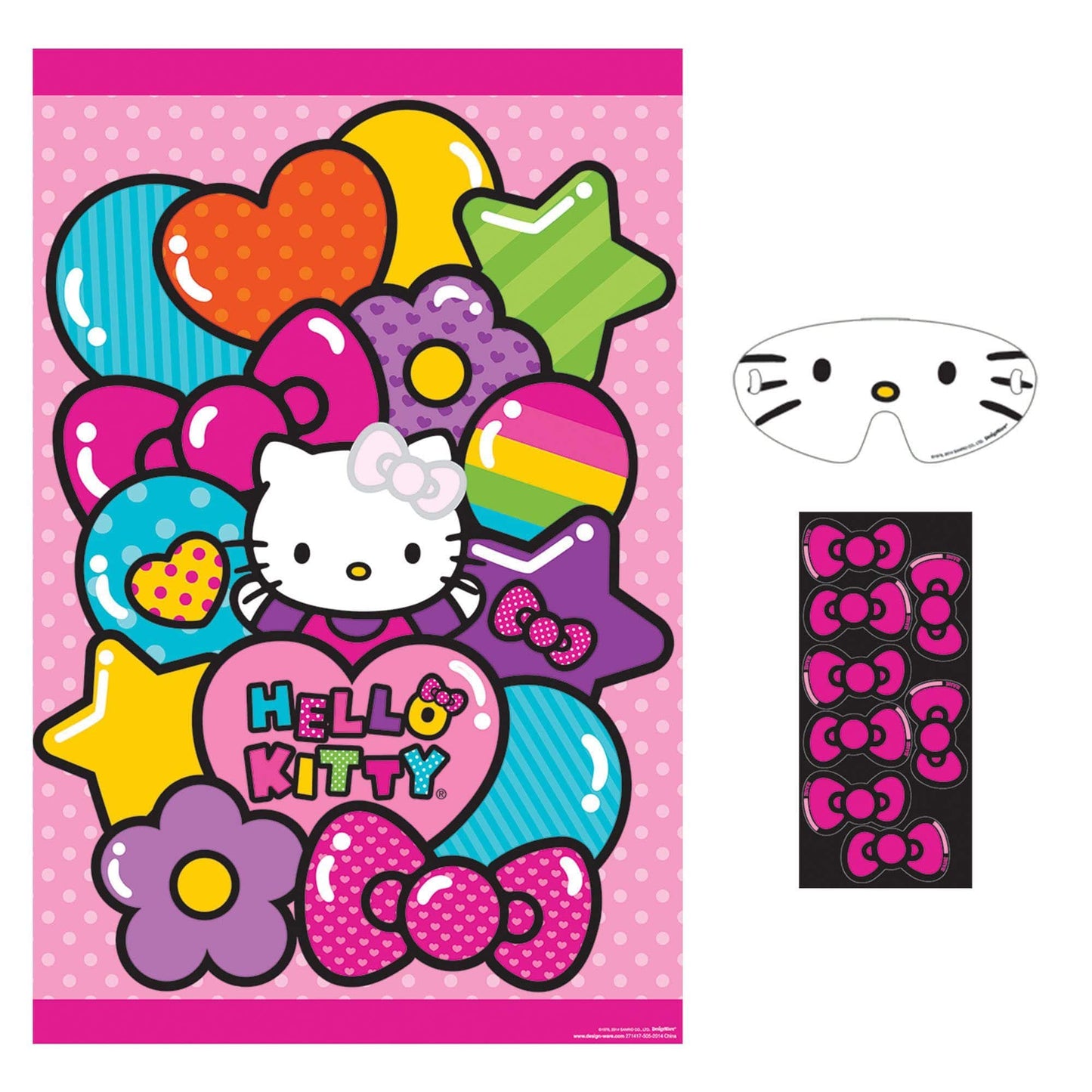 Amscan Party Supplies Hello Kitty Party Game