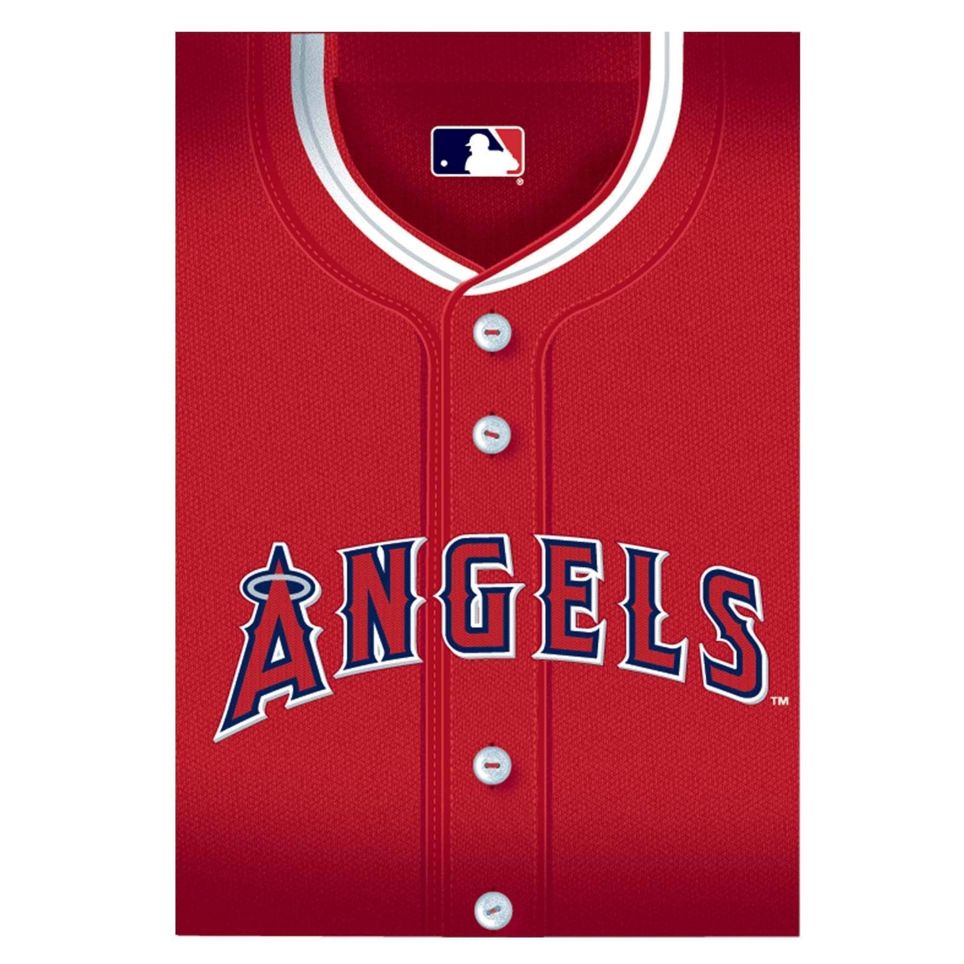 Amscan Party Supplies Invite & Thank You Angels MLB  (8 count)