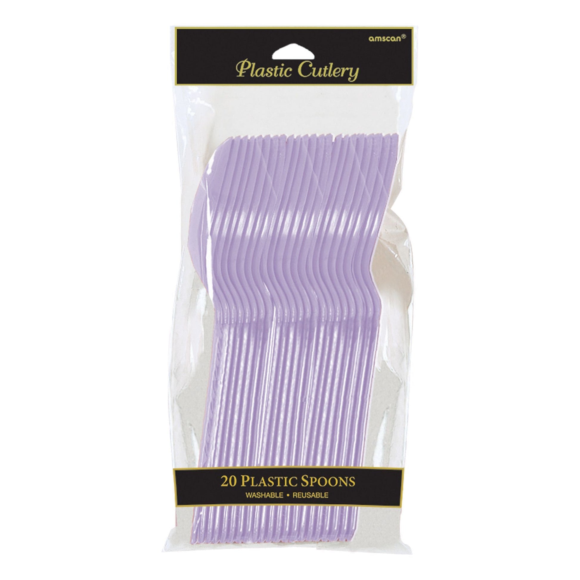 Amscan Party Supplies Lavender Spoon 20ct (20 count)