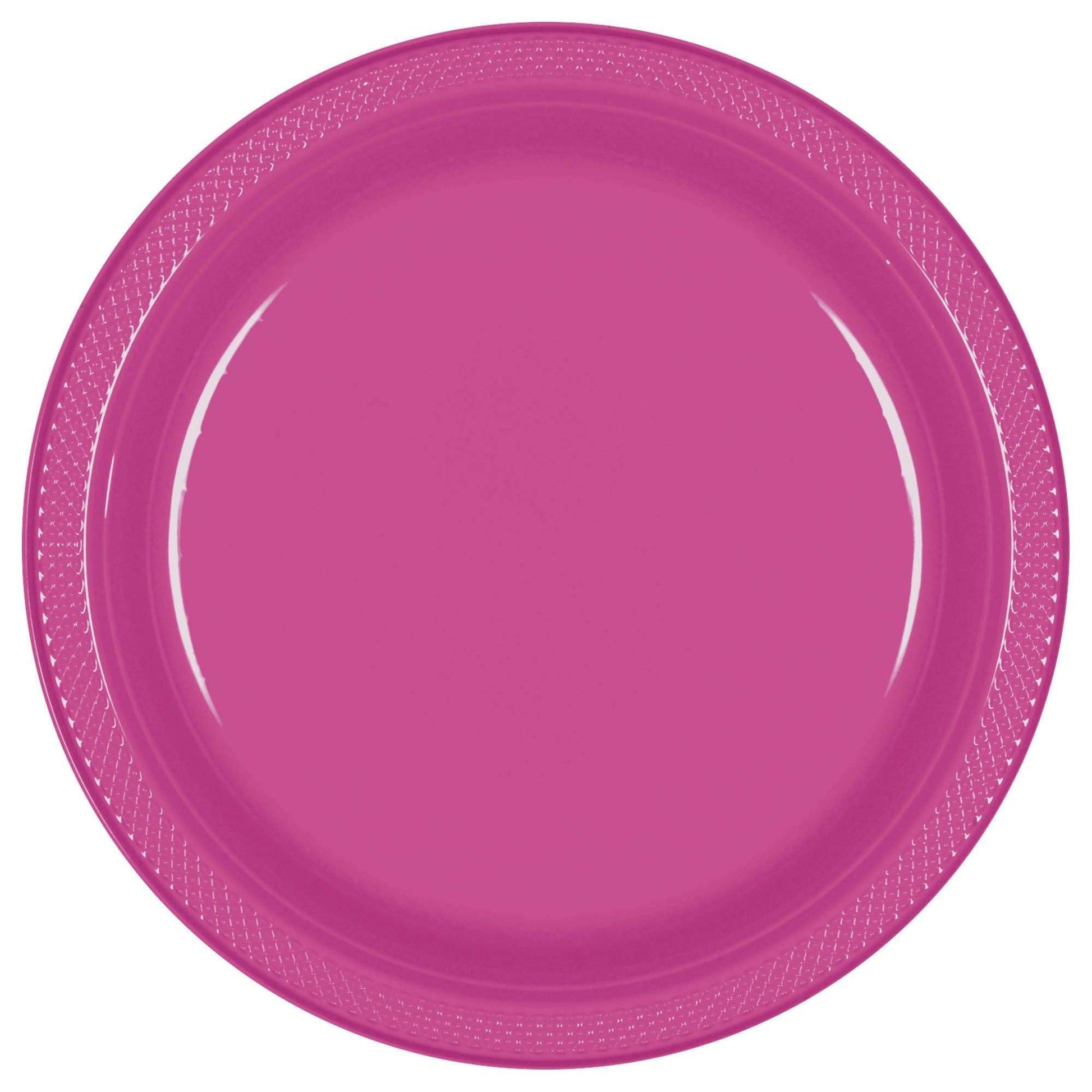 Amscan Party Supplies Magenta 10.25in Plates 20ct 25″ (20 count)