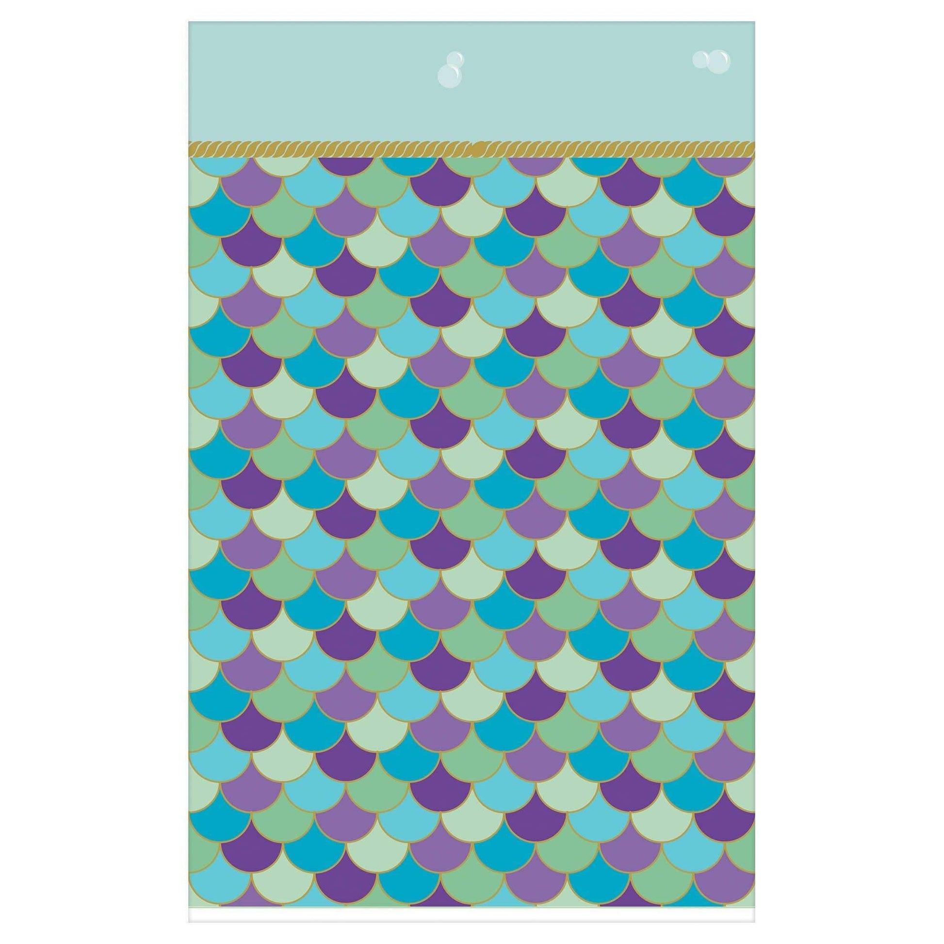 Amscan Party Supplies Mermaid Wishes Table Cover